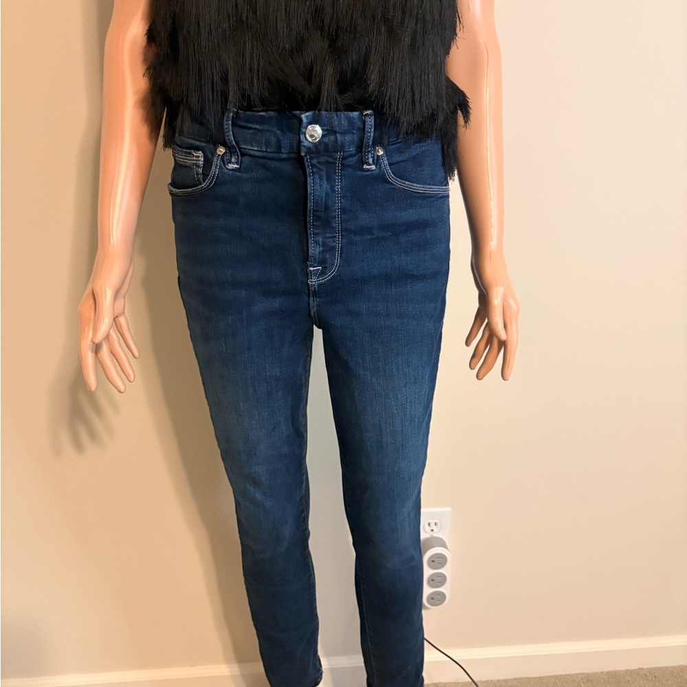 Good American Dark Blue Skinny Jeans